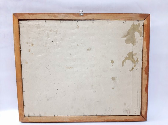 Image 1 of Vintage framed art print Notre-Dame de Paris