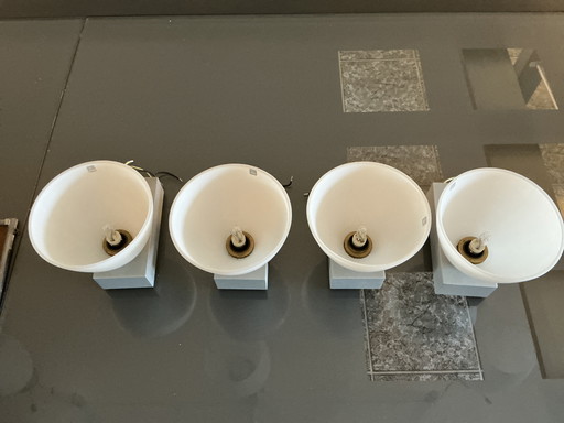 4 x Oligo witte wandlampen