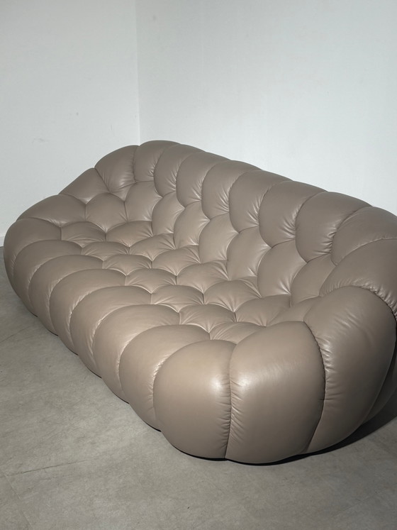 Roche Bobois Bubble Sofa – Limited Edition Taupe Leer van Sacha Lakic – Banken (photo 9 of 10)