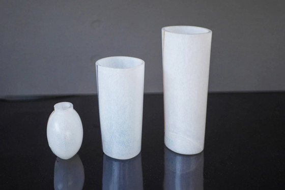 Image 1 of Glass vases by Vallien for Kosta Boda, set of 3