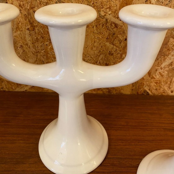 Image 1 of 2 candelabros Asbo Stentøj Dinamarca