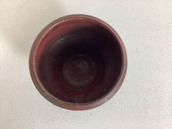 Image 1 of Mobach keramiek vintage bloempot pot 