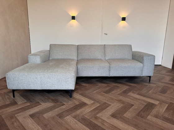 Canapé d'angle en bois gris 265 x 165 cm – woood, Canapés d'angle, Textile (photo 2 of 12)