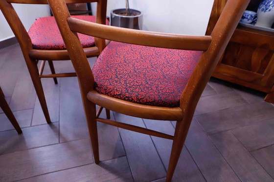 Image 1 of Set of Retro Dining Chairs – Dřevotvar Jablonné nad Orlicí 