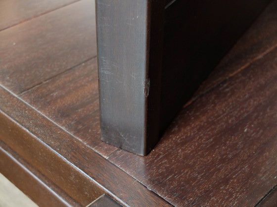 Image 1 of Scrivania o tavolo da pranzo in legno massello di Iroko, edizione Regain