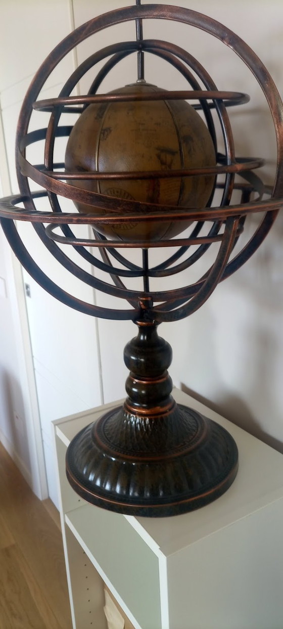 Image 1 of Armillarsphäre mit Lederglobus