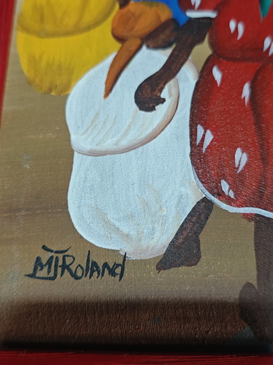 Image 1 of Trilogía de pinturas haitianas