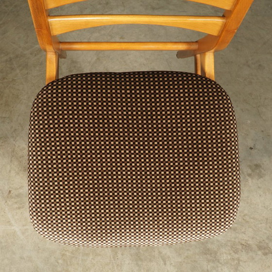 Vintage Eetkamerstoelen – Bähre Mignon Möbel – Jaren 60 – Textile (photo 15 of 18)