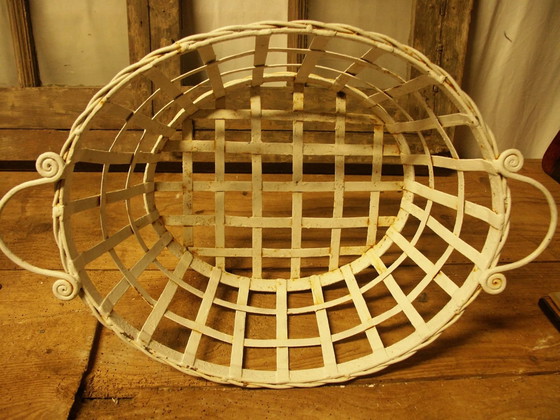 Panier en métal – Objets déco, Vintage (photo 5 of 7)