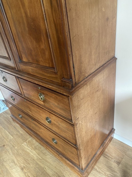 Image 1 of Antique Mahogany Cabinet