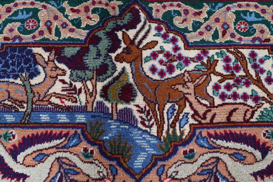 Image 1 of Perserteppich Kaschmar 3,85 x 3,04 Orientteppich fein Nr. 1138