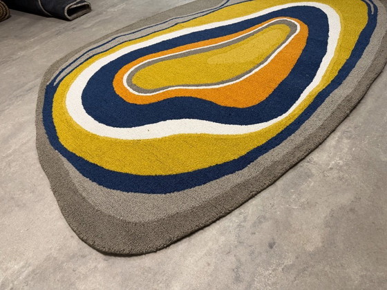 Image 1 of Tappeto Brink & Campman Aura Ocra per interni ed esterni 160x230 cm