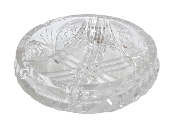 Image 1 of Bellissimo posacenere di cristallo per sigarette da 15 cm