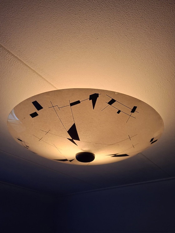 Image 1 of Lampada a sospensione/plafoniera dal design vintage (Zukov)