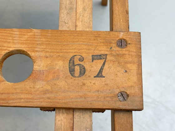 Image 1 of Uitschuifbare eettafel van kersenhout uit Willisau, Zwitserland, jaren 60.