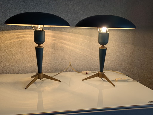 Juego de lámparas Louis Kalff Bijou