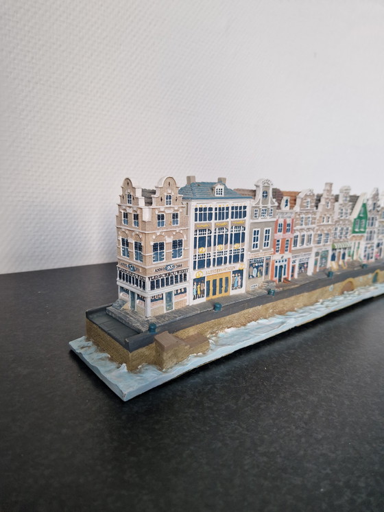 Image 1 of Vintage Canal Houses Ceramic Houses Shops