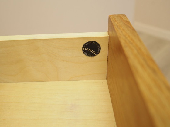 Commode danoise plaquée avec plateau coulissant, années 70 – Bois (photo 15 of 18)