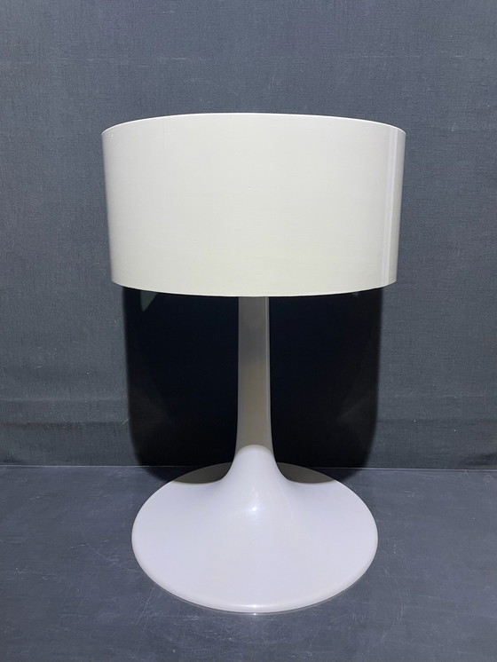 Image 1 of Vintage Designmeubel Space Age Luna Opal Möbel Origineel weiß rund