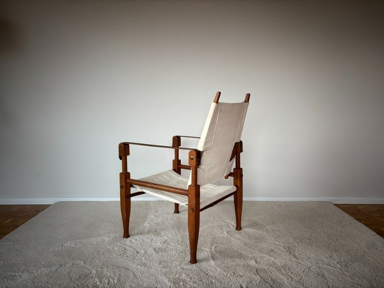 Image 1 of Poltrona Safari di Wilhelm Kienzle attribuita a Wohnbedarf, Svizzera, anni '50