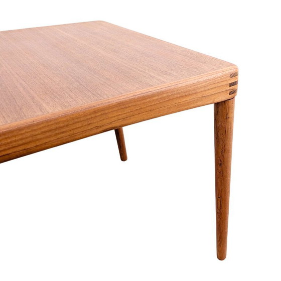 Bramin Extendable Teak Vintage Dining Table H.W. Klein Midcentury, Wood, Brown (photo 11 of 13)