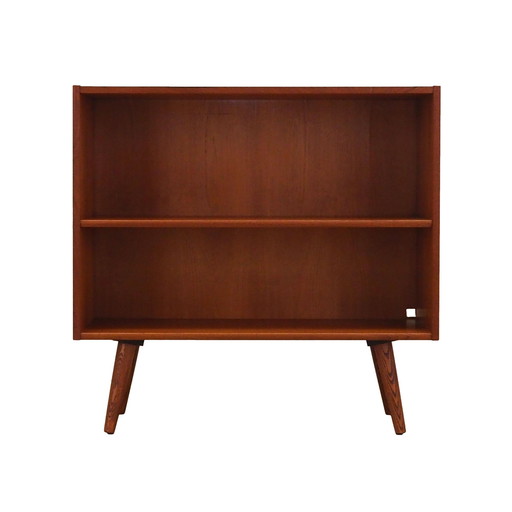 Teakhouten boekenkast, Deens ontwerp, jaren 1970, Productie: Denemarken
