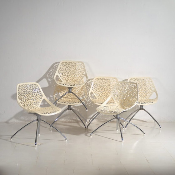 Modern Caprice chairs by Marcello Ziliani (c.2008). Set of 6 pieces – Side chairs (photo 7 of 10)