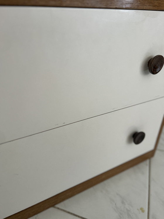 Image 1 of Vintage ladekast wenge hout 6 lades