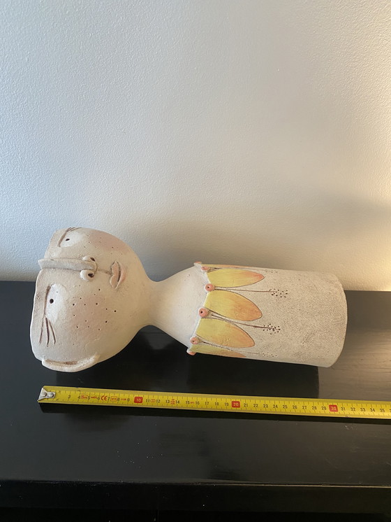 Image 1 of Scultura vegetale artigianale vintage ingenua