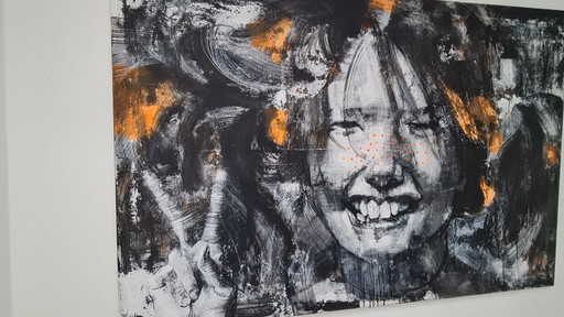 Pipi Langkous Schilderij (2018)