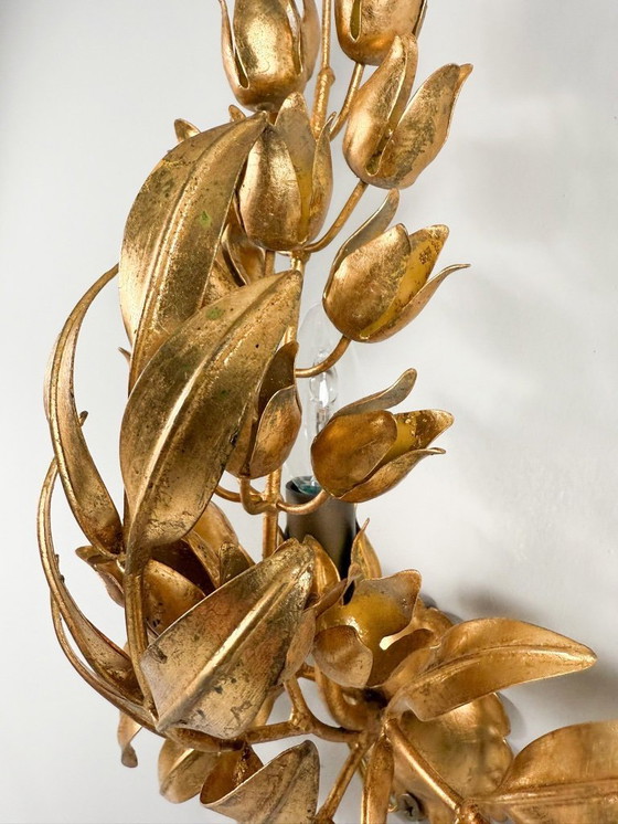 Image 1 of Wall/ceiling lamp, 'Pioggia D'oro' by Hans Kögl, Germany, 1960s