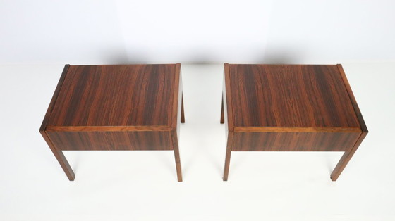 Image 1 of Scandinavische nachtkastjes, set van 2.