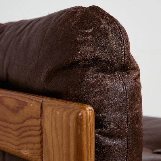 Image 1 of MK8962 Leren bankstel, set van 5