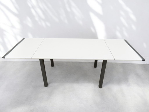 Table de salle à manger vintage en Formica - extensible