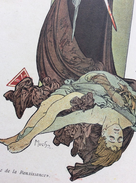 Image 1 of Póster cromolitografía original de Alphonse Mucha 'Medee'