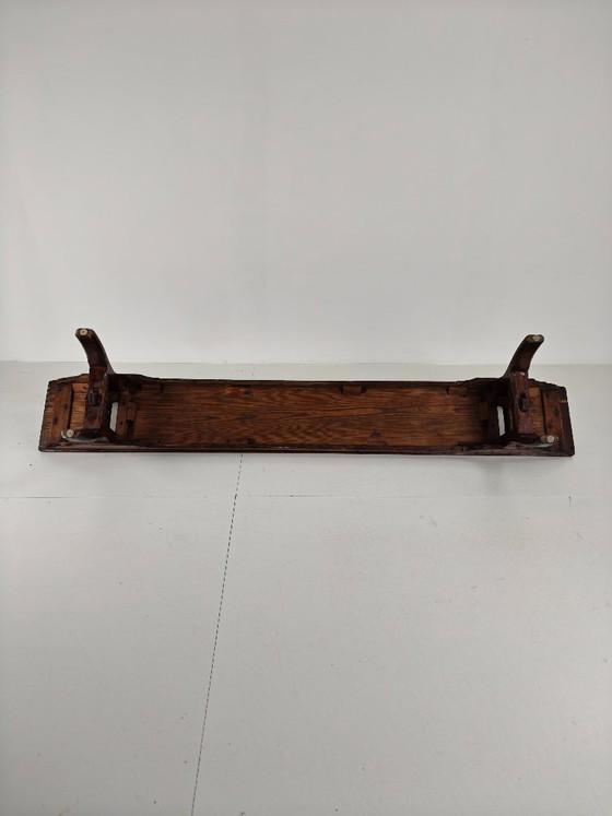 Panchina ferroviaria vittoriana in pino silvestre – Halstead’s Makers, Todmorden – Panche, Wood (photo 14 of 31)