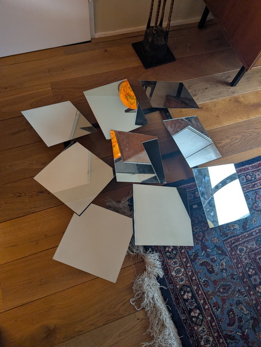 Sculpturale wandspiegel, Tebong (toegeschreven), Nederlands 