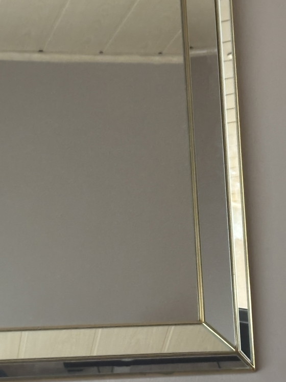 Image 1 of Vintage Deknudt spiegel (Messing)