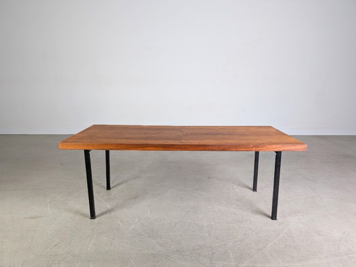 Original Midcentury height-adjustable coffee table Vintage dining table