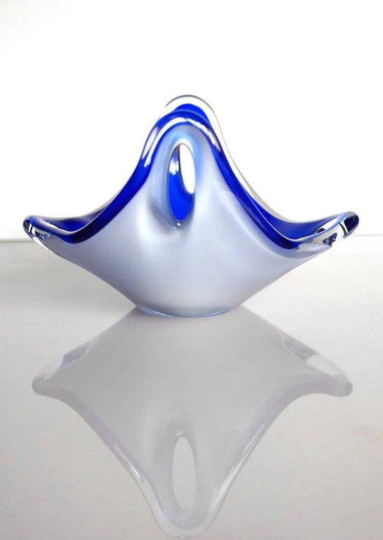 Image 1 of Bol Coquille en verre par Paul Kedelv pour Flygsfors