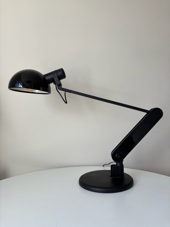 Table Lamp “Praxi” By Bruno Gecchelin For Iguzzini, Italy, 1982 – Tafellampen, Metaal, Kunststof (photo 3 of 13)