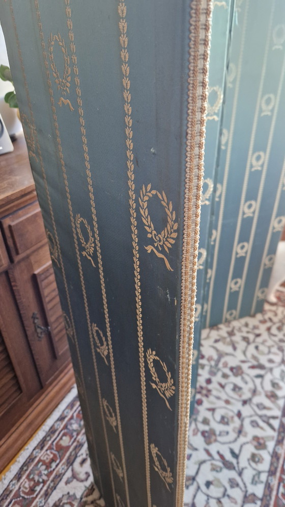 Image 1 of Antiek kamerscherm satijn