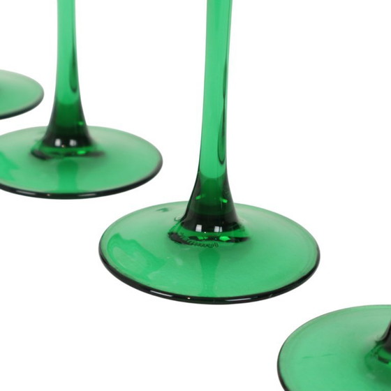 Image 1 of Set Van 4 Vintage Luminarc Wijnglazen