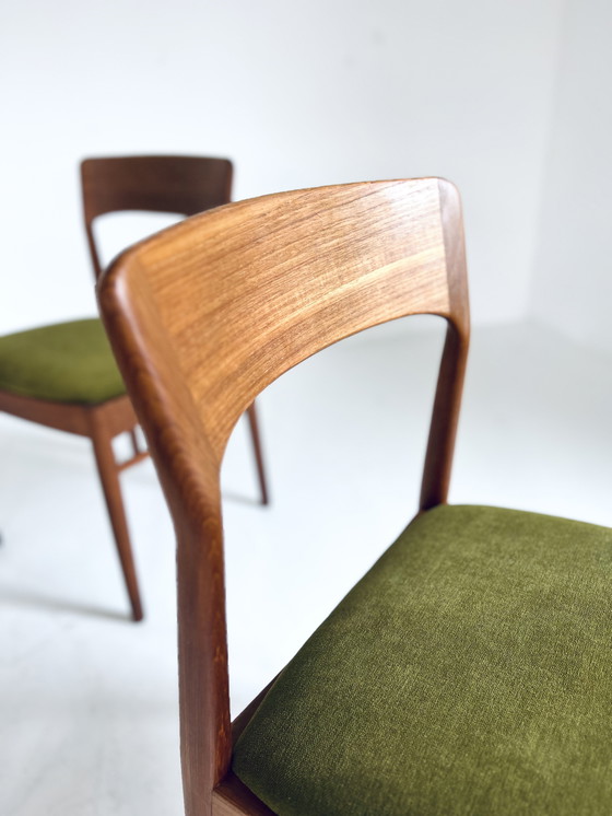 Image 1 of 8x Henning Kjærnulf restaurado, Korup Stolefabrik '60