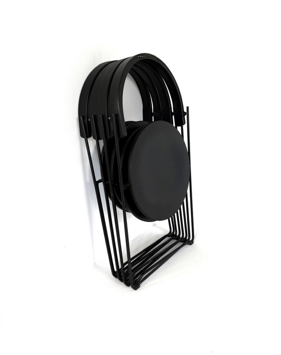 Image 1 of Silla plegable de diseño 4x 'Soley', Kusch & Co '80