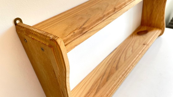 Vintage Raw Wood Shelf – Shelving unit (photo 7 of 20)