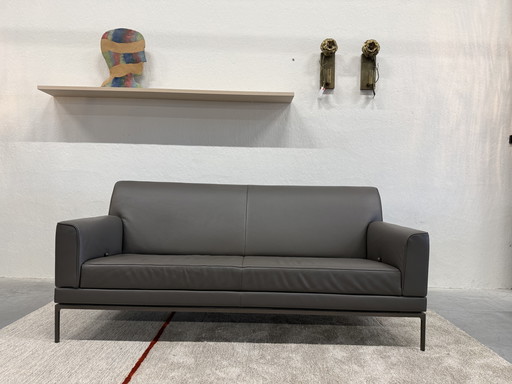 Jori Glove Bank Grijs leer 190