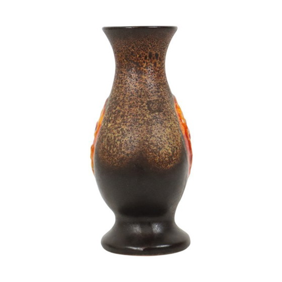 Image 1 of Vaso di lava arancione grasso Germania Ovest