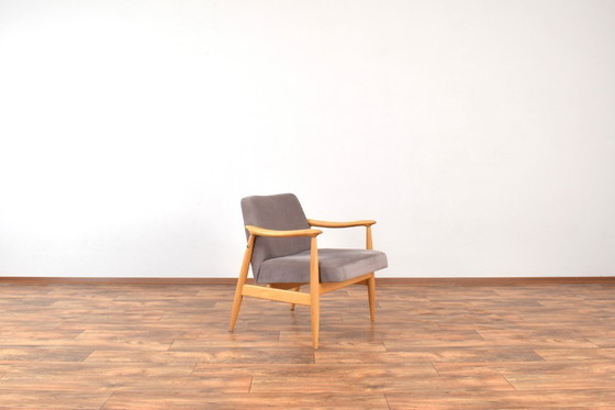 Image 1 of Fauteuils lounge polonais du milieu du siècle par J. Kędziorek, années 1960. Ensemble de 2.
