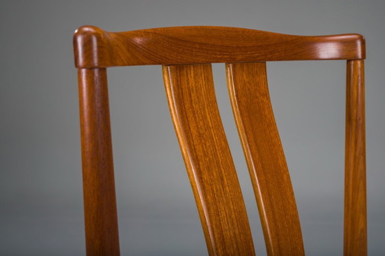 Image 1 of  Mid Century Modern Dänischer Teakholz-Esszimmerstuhl von Henning Sørensen für Vamdrup Stolefabrik, 1960er Jahre